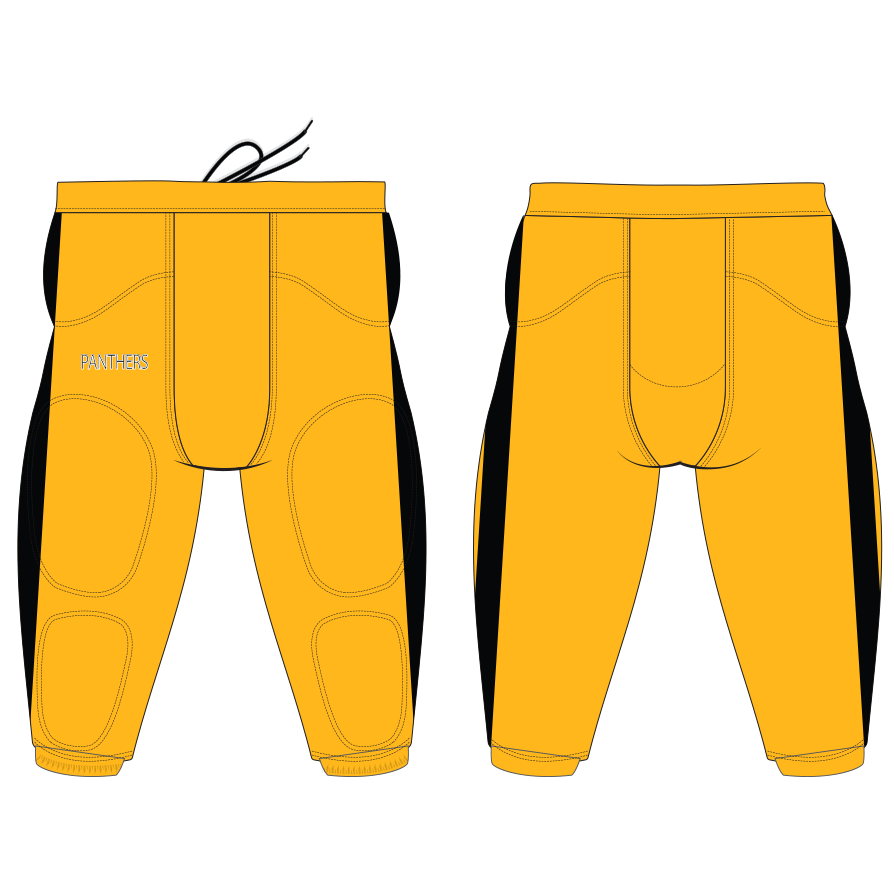 Football Pants - Yellow