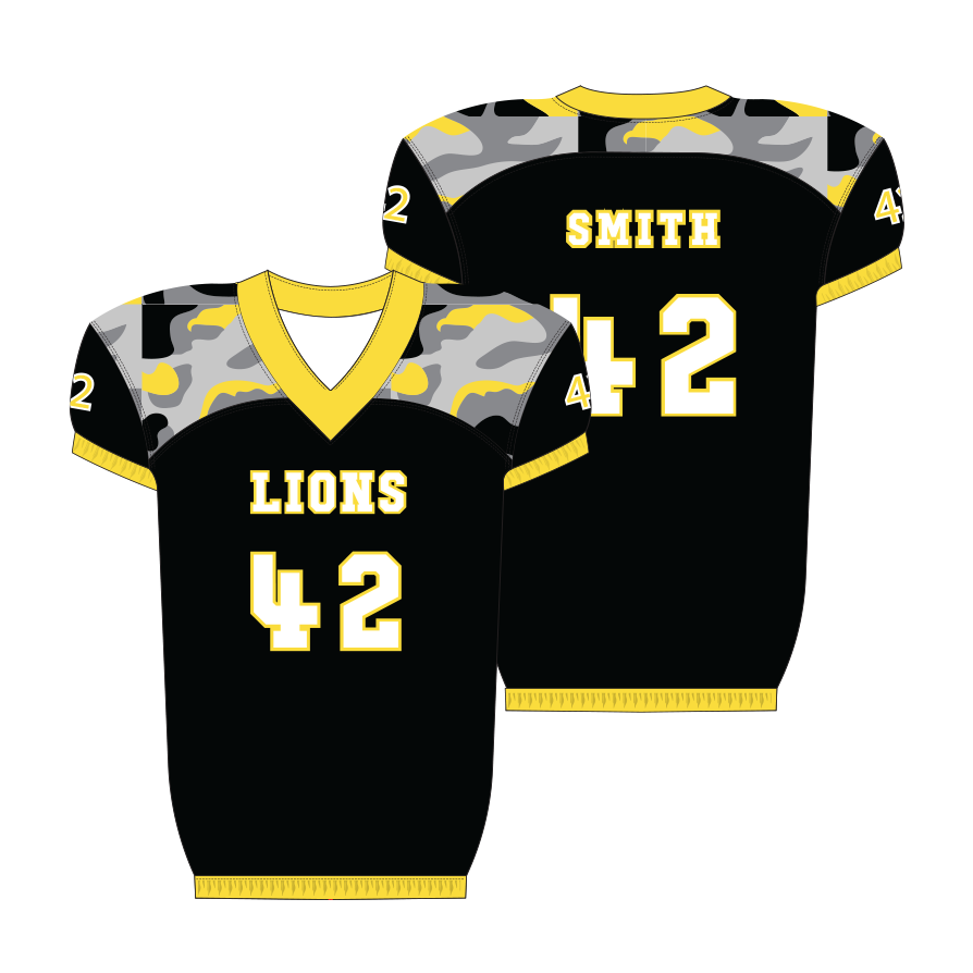 Football Jersey Elastic Bottom - Lions