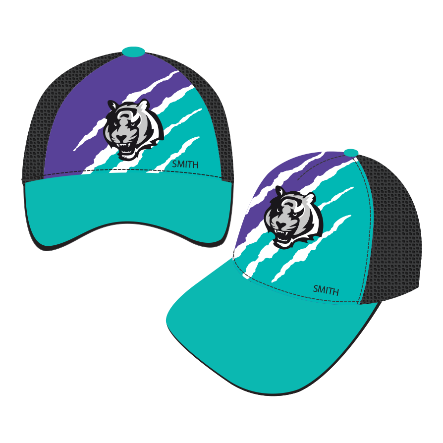 Trucker Hat - White Tiger