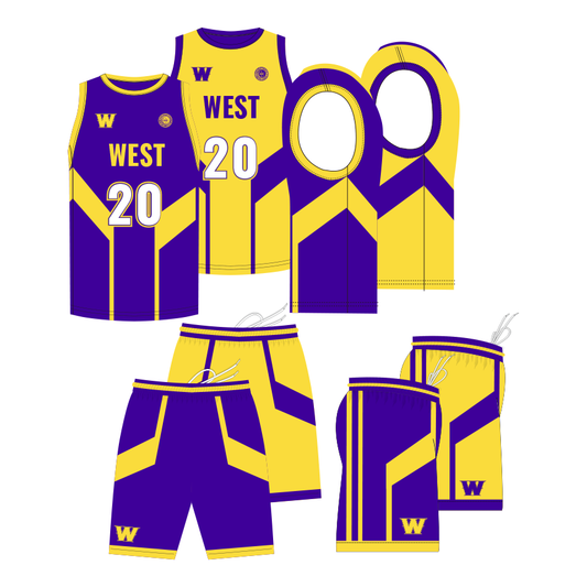 Basketball Crew Neck - West