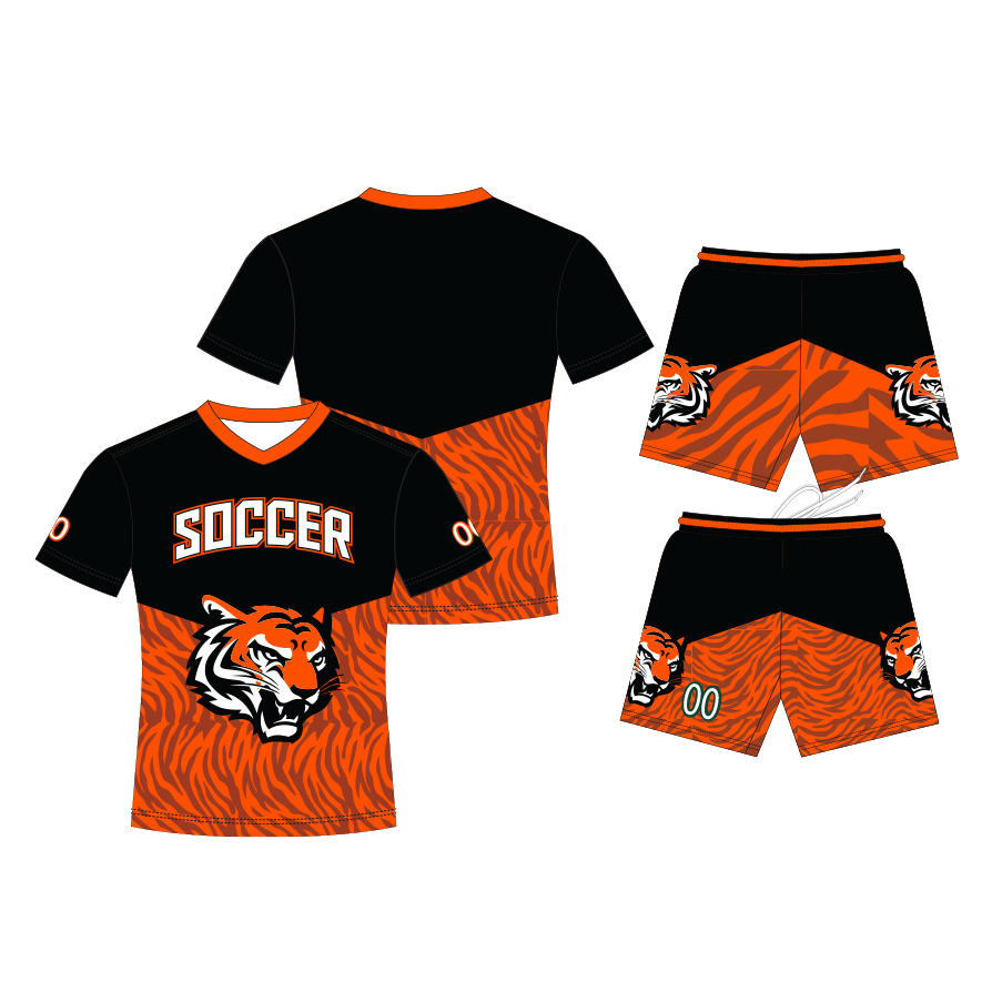 Soccer V-Neck - Tigers