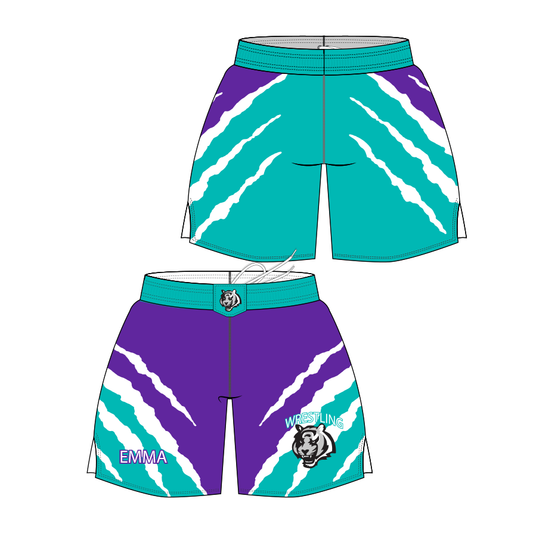 Shorts White Tiger